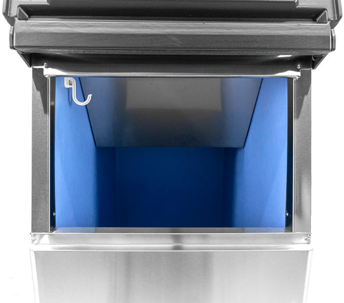 Omcan IC-CN-0329 22 In. Ice Maker, 350 lb/Day, 275 lb Bin, Full Cube, Air Cooled, Energy Star