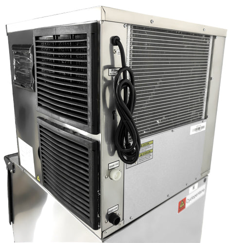 Omcan IC-CN-0329 22 In. Ice Maker, 350 lb/Day, 275 lb Bin, Full Cube, Air Cooled, Energy Star