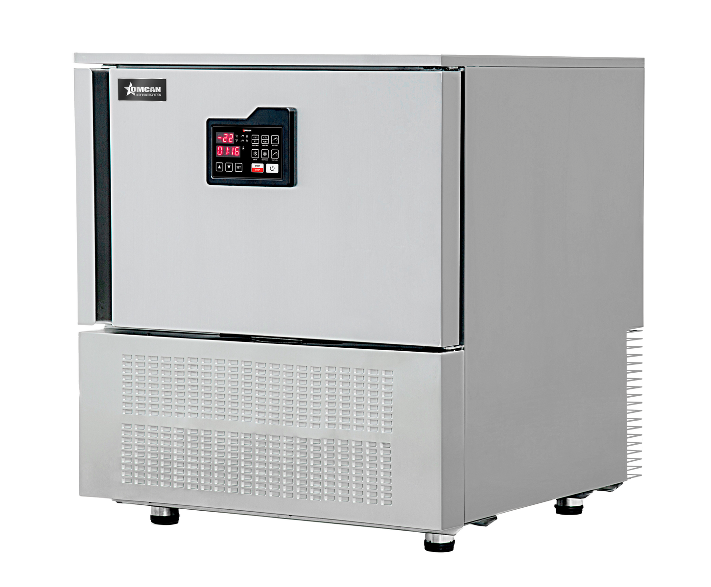 Omcan BC-CN-0005 30 In. Blast Chiller/Freezer, Countertop, 5 Pan Capacity, Stainless Steel