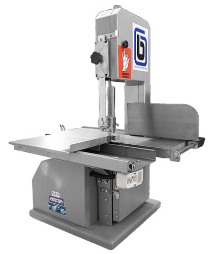Omcan BS-VE-1981-E 25 In. Tabletop Band Saw, 1 HP, Stainless Steel Sliding Table, 78 In. Blade