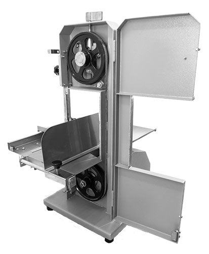 Omcan BS-VE-1981-E 25 In. Tabletop Band Saw, 1 HP, Stainless Steel Sliding Table, 78 In. Blade