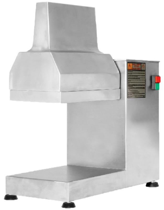 Omcan MT-BR-0400 9 In. Electric Meat Tenderizer, 370W, 881.8 lb/h Production, Polished Aluminum and Stainless Steel
