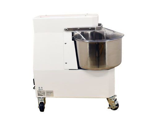 Omcan 45417 22 Qt Spiral Dough Mixer, Fixed Bowl, without Timer, 1 HP, Made in Italy