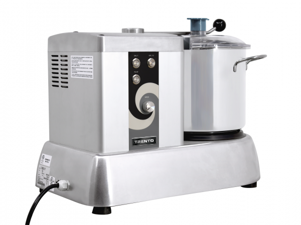 Omcan 47083 22 In. 9 Qt. Bowl Cutter, 1 HP Variable Speed 600-2800 RPM, Stainless Steel Bowl, 110V
