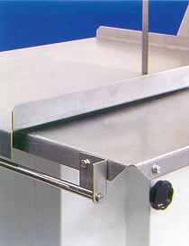 Omcan BS-BR-1880 25 In. Tabletop Band Saw, 74 In. Blade, 370W, Sliding Stainless Steel Table, 110V