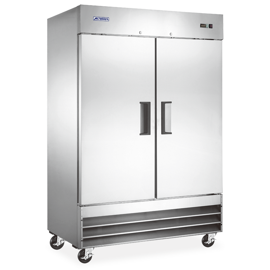 Omcan FR-CN-0737E-HC 29 In. Aurora Reach-In Freezer, 20.6 Cu. Ft., Solid Door, R290