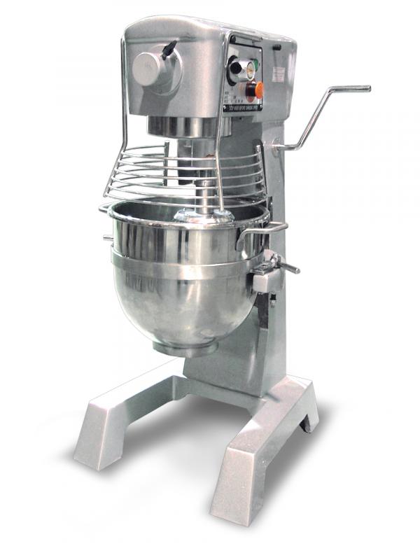 Omcan MX-CN-0030-G 30 QT Planetary Mixer with Guard, 2 HP, 3-Speed Gear Driven, 110V