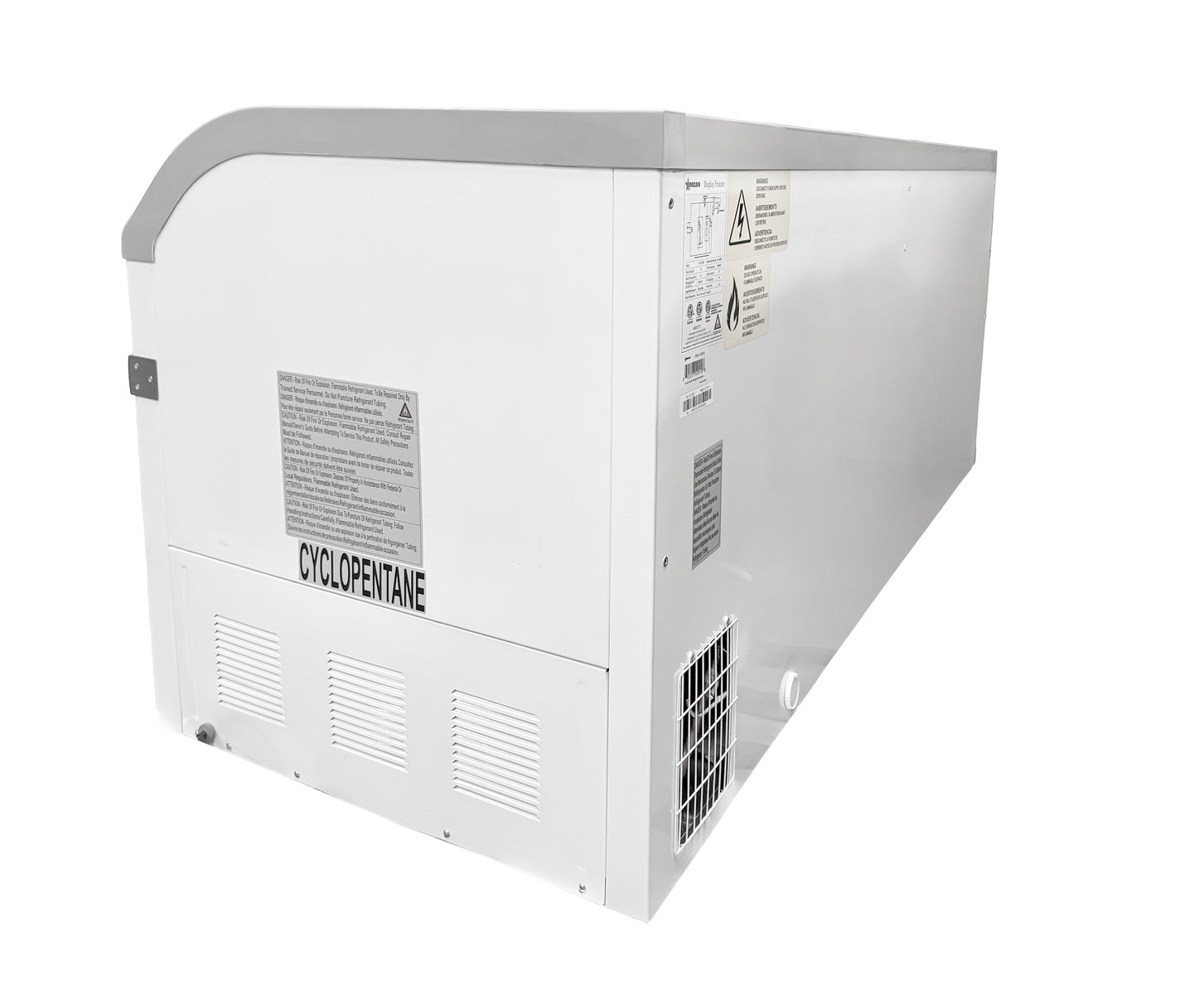Omcan FR-CN-2007 79 In. Reach-In Ice Cream Freezer, 24.72 Cu. Ft. (700L), 2 Doors, -22 to 46°F, R290