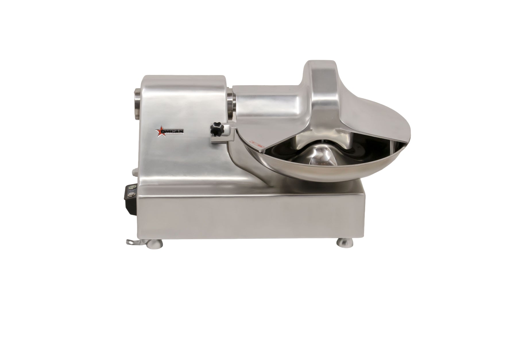 Omcan FP-CN-0010 10L (10.57 QT) Bowl Cutter, 1 HP, 1,450 RPM, 480.6 lb/h Productivity
