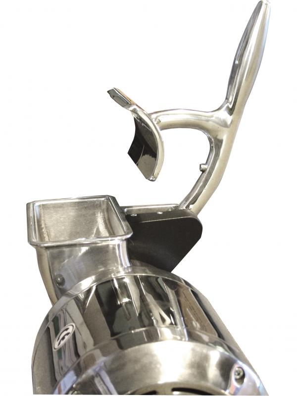 Omcan GR-IT-1119-B Moderate-Duty Cheese Grater, 1.5 HP, Microswitch, Brake Motor