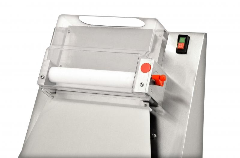 Omcan BE-CN-0400 Pizza Dough Moulder, 16 In. Max Roller Width, 370W, Adjustable Thickness and Diameter
