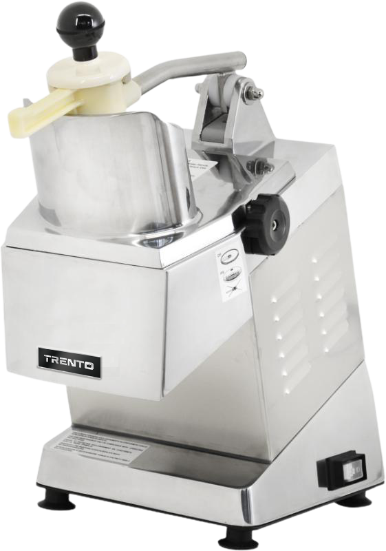 Omcan FP-IT-0300 Heavy-Duty Food Processor, 6 In. Feed Opening, 520W, 300 RPM, 7 Qt. Collection Bin