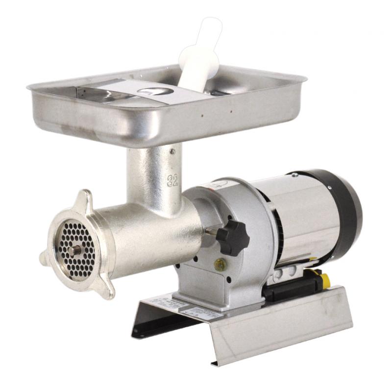 Omcan MG-IT-0032 #32 Heavy-Duty Meat Grinder, 1.5 HP, Cast Iron, 110 RPM