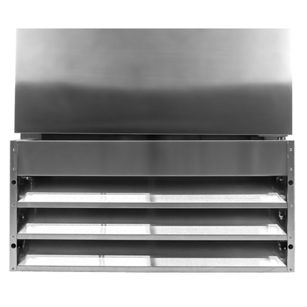Omcan FR-CN-1372E-HC 54 In. Aurora Reach-In Freezer, 41.3 Cu. Ft., Solid Door, R290