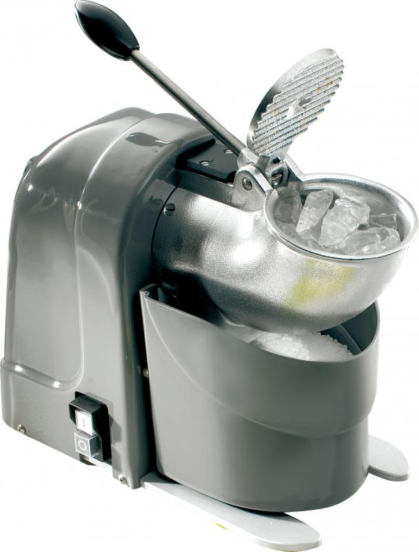 Omcan IC-IT-0002 Ice Shaver, 350W, 2L Bowl, Adjustable Thickness, Safety Microswitches