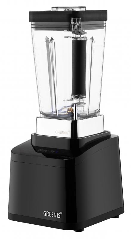 Omcan BL-CN-1000 Brushless DC Motor Blender, 2L Jug, 1,000W, 7 Pre-Programmed Cycles, Touch Panel