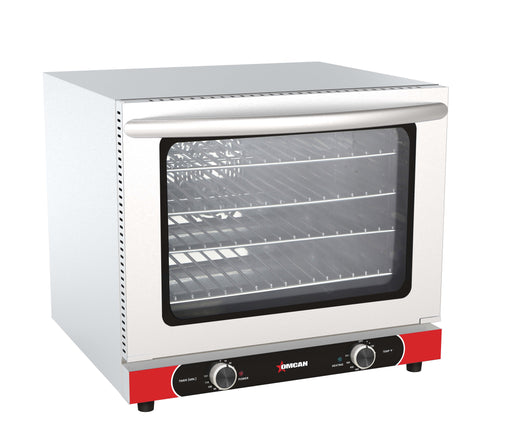 Omcan CE-CN-0066 Countertop Convection Oven, 66L (2.33 Cu. Ft.), 2,800W, 4 Racks