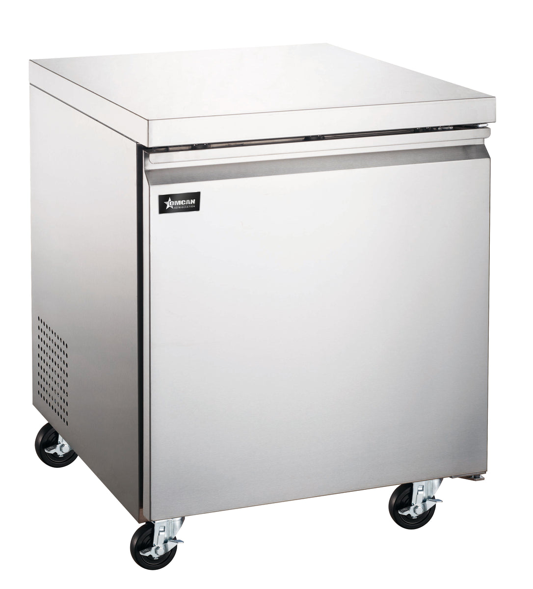 Omcan FR-CN-0008-HC 36 In. Stainless Steel Undercounter Freezer, 8.7 Cu. Ft., Two Door, R290