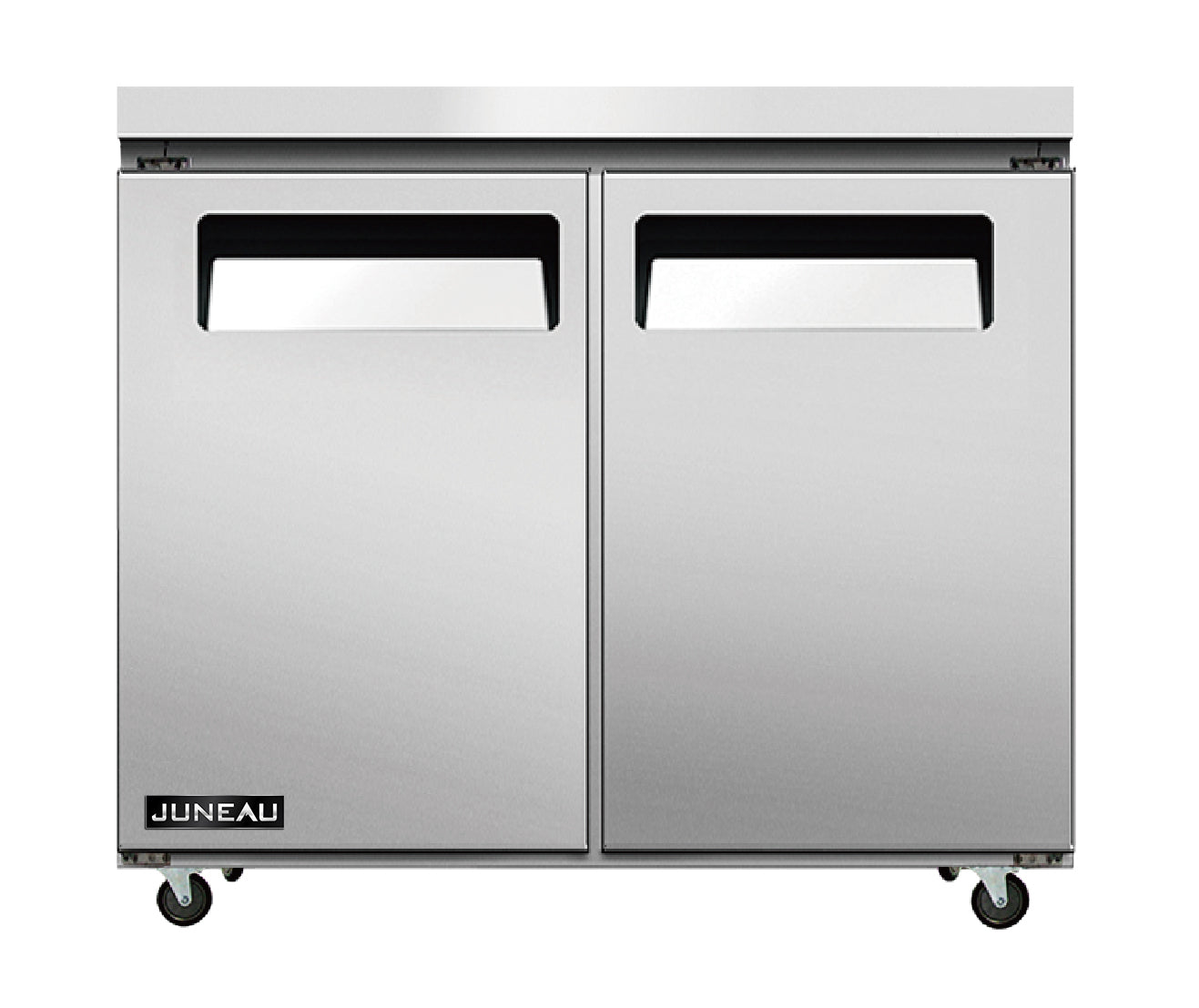 Omcan FR-TH-0008-HC 36 In. Undercounter Freezer, 2-Door, 4.9 Cu. Ft., R290 Refrigerant