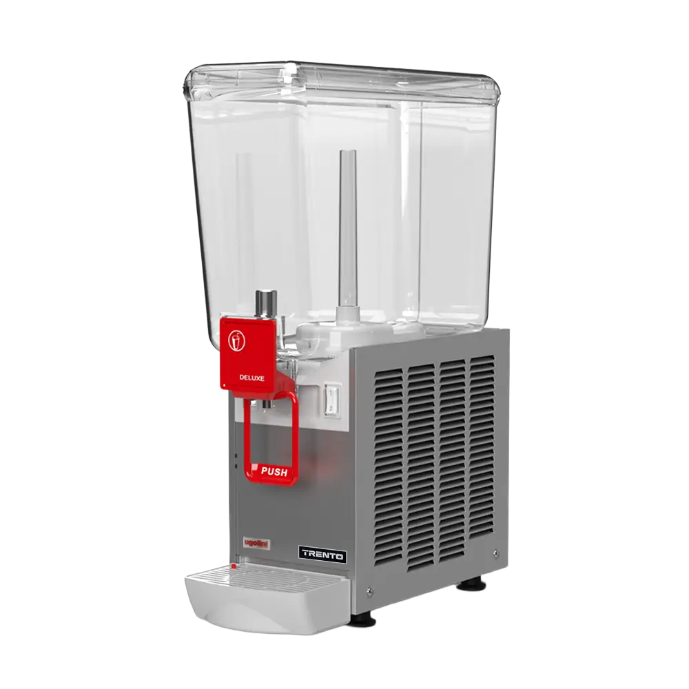 Omcan 49087 Ugolini Arctic Deluxe Single Bowl Juice Dispenser, 5.3 Gal. Total Capacity, Impeller Stirring