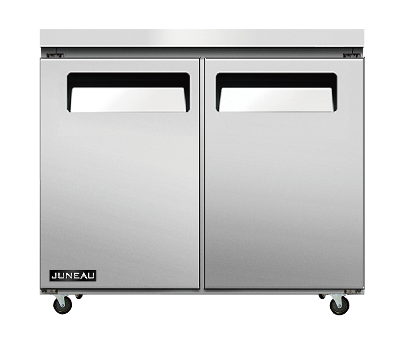 Omcan RE-TH-0011-HC 48 In. Undercounter Refrigerator, 2-Door, 6.7 Cu. Ft., R290 Refrigerant