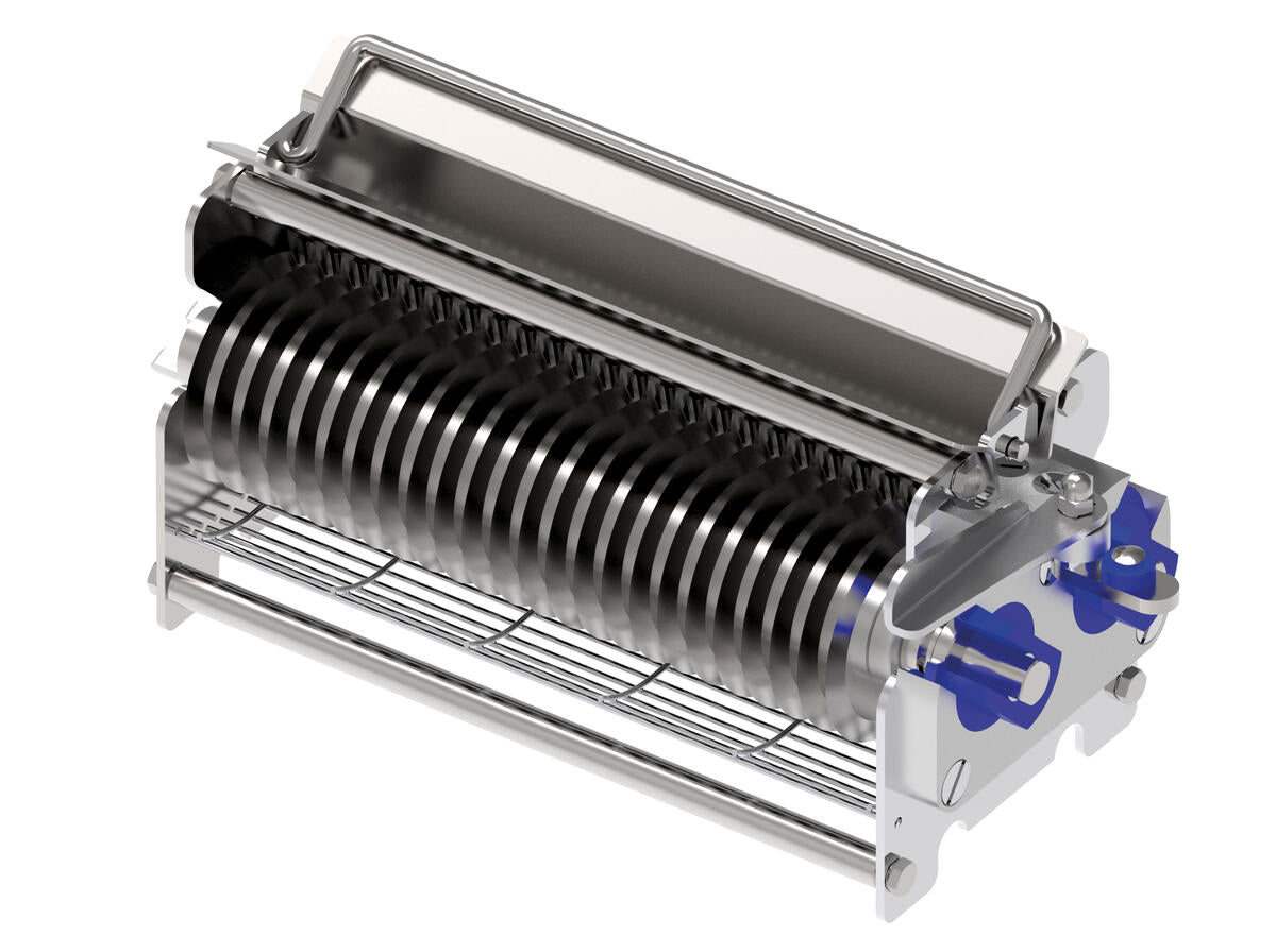 Sirman MT-IT-370 0.59 in. (0.62 In.) Fajita Meat Strip Cutter Cradle, 32 Blades, For Electric Tenderizer