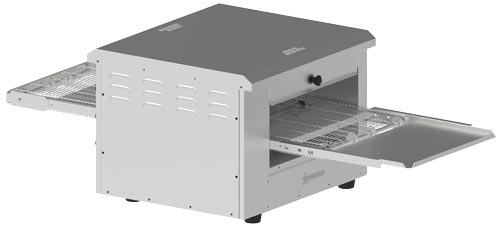 Omcan CE-CN-0356 48 In. Countertop Conveyor Toaster, 14 In. Belt, 3,600W, 240V, Dual Direction Belt