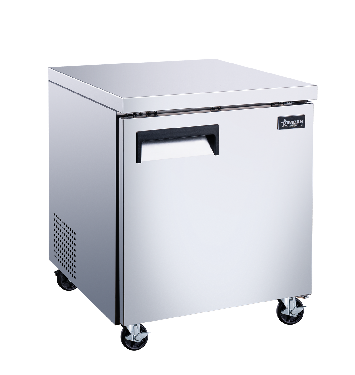 Omcan 50054 27" Stainless Steel Undercounter Refrigerator, 1 Door, 6.3 cu.ft., 115V