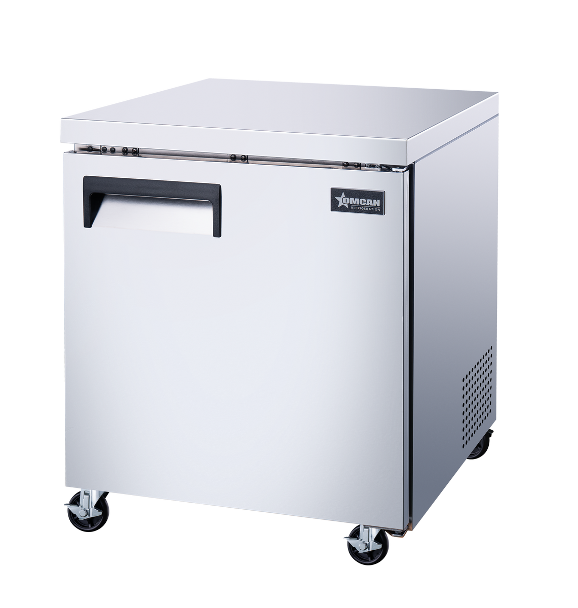 Omcan 50054 27" Stainless Steel Undercounter Refrigerator, 1 Door, 6.3 cu.ft., 115V