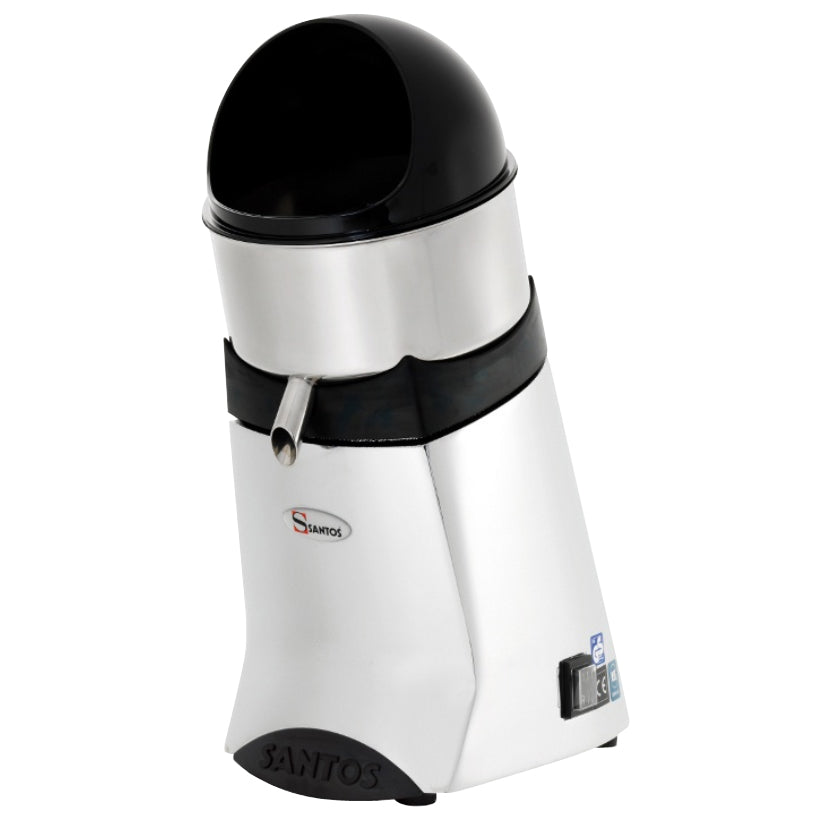 Omcan 46268 SANTOS 126°F Santos #52 Commercial Citrus Juice Extractor, Chrome, 260W
