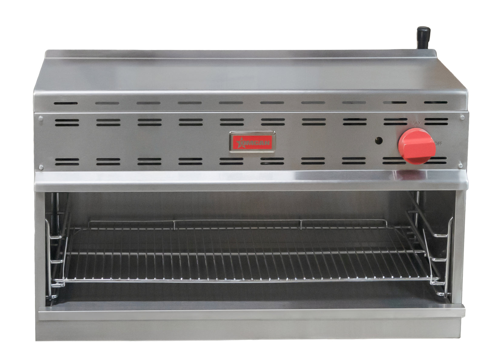 Omcan FW-CN-0036 36 In. Natural Gas Cheese Melter, 30,000 BTU, Wall Mount