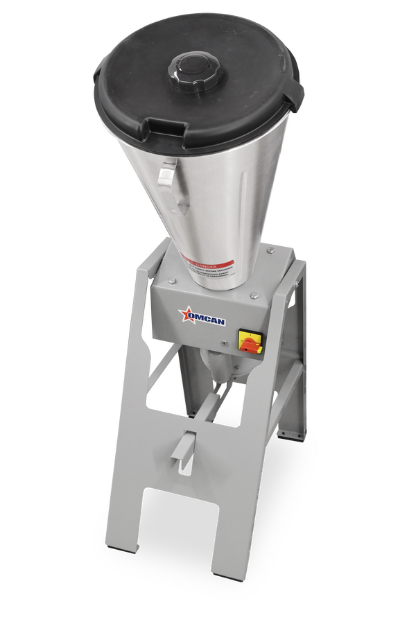 Omcan BL-BR-0025 25L (26 Qt) Commercial Tilting Blender, 1.5 HP, Stainless Steel Cup