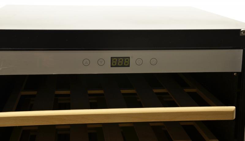 Omcan WC-CN-0051-S Vinovero 23 In. Single Zone Wine Cooler, 51 Bottle Capacity, Stainless Steel Door, R600a Refrigerant