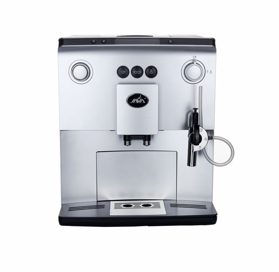 Omcan CM-CN-0019 11 In. Automatic Espresso Machine, 1,400W, 1.9L Water Tank, 200g Bean Hopper