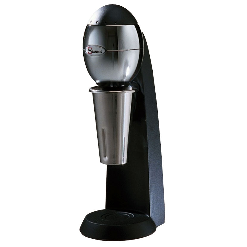 Omcan 44634 Santos #54 Drink Mixer, 230W, Dual Bowl (Stainless Steel + Plastic), 3 Agitators, Reverse Switch