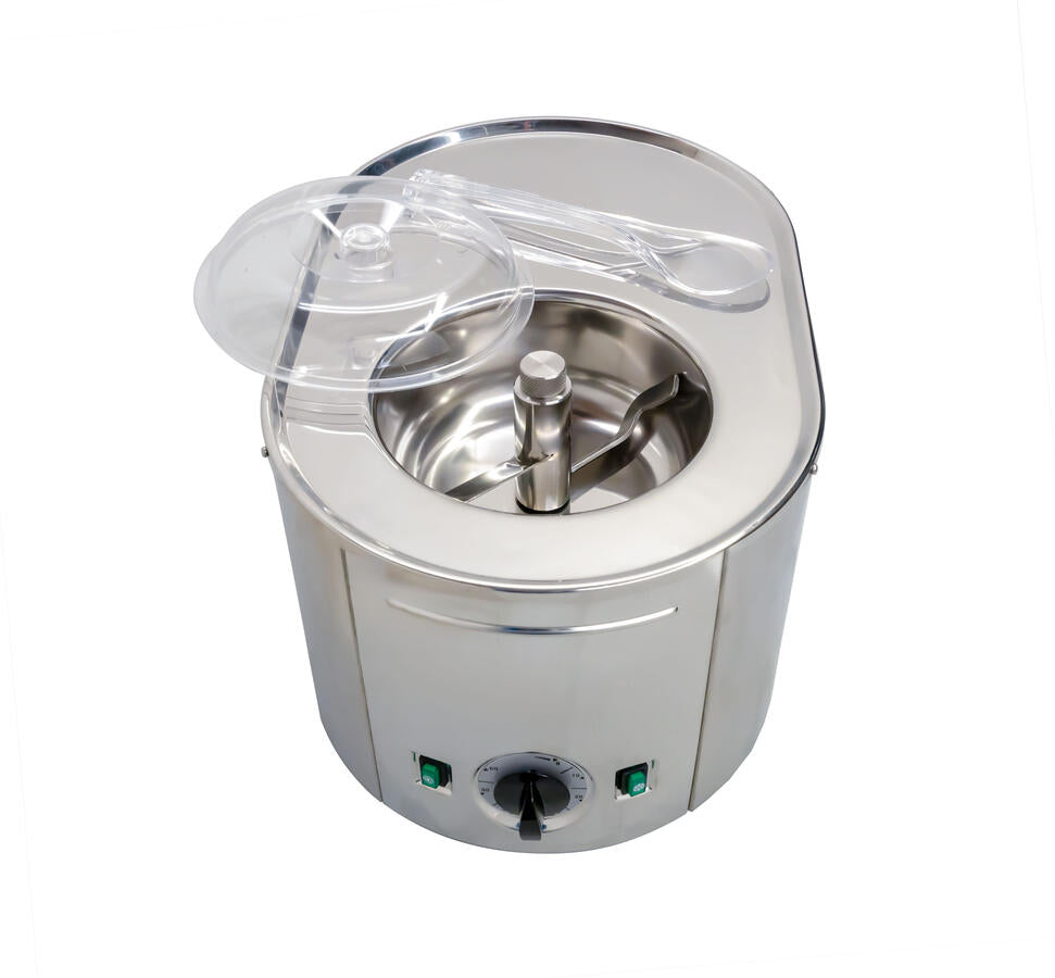 Omcan 58178 Musso Mini Ice Cream Maker, 2L Bowl Capacity, 200W, 80 RPM Induction Motor, R134A, Made in Italy