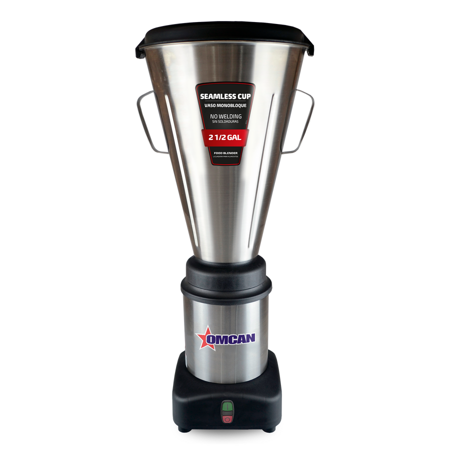 Omcan BL-BR-0010 10L (2.19 Gal.) Countertop Blender, Removable Stainless Steel Cup, 373W