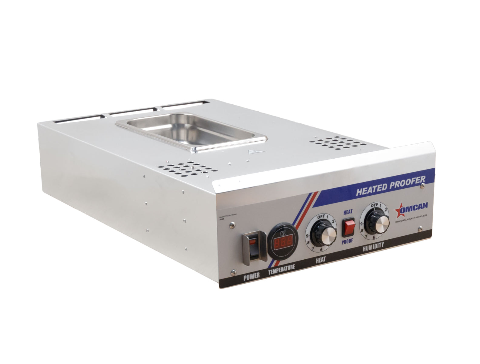 Omcan 39528 Electric Control Box for IHP/NIHP Heated Proofer Cabinet, 15A, 120V/60Hz, LED Display