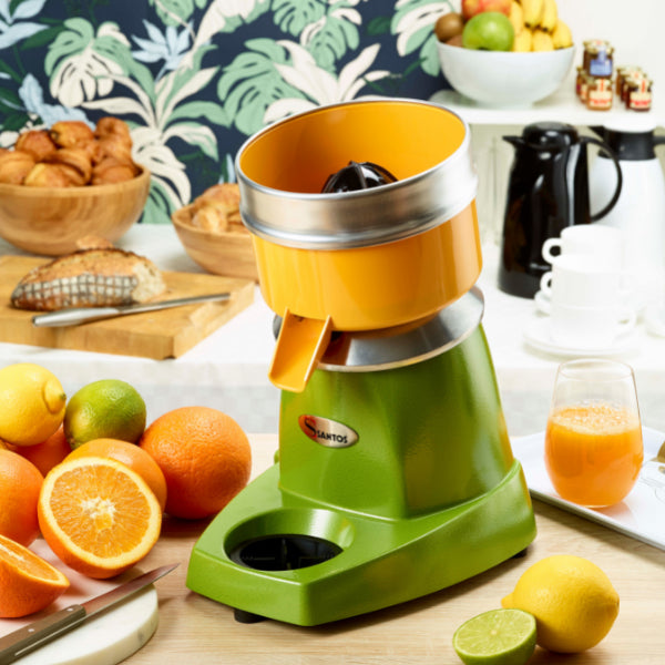 Omcan 48110 SANTOS 11 Santos #11 Commercial Citrus Juicer, Classic Green, 155W