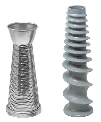Omcan TS-IT-0110-L Electric Tomato Squeezer, 600W, 110 RPM, AISI 304 Stainless Steel, Meat Grinder Attachment Available