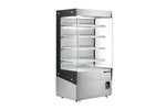 Omcan DW-CN-1200 46 In. Open-Front Floor Display Warmer, Stainless Steel, Square