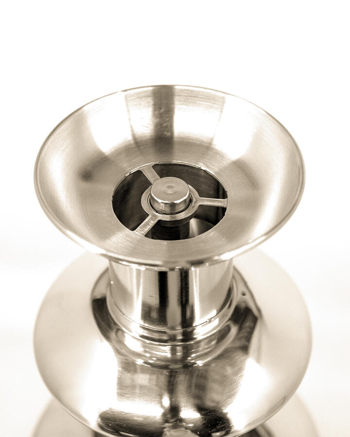 Omcan CF-CN-0004 4-Tier Stainless Steel Chocolate Fountain, 8.8 lbs Capacity