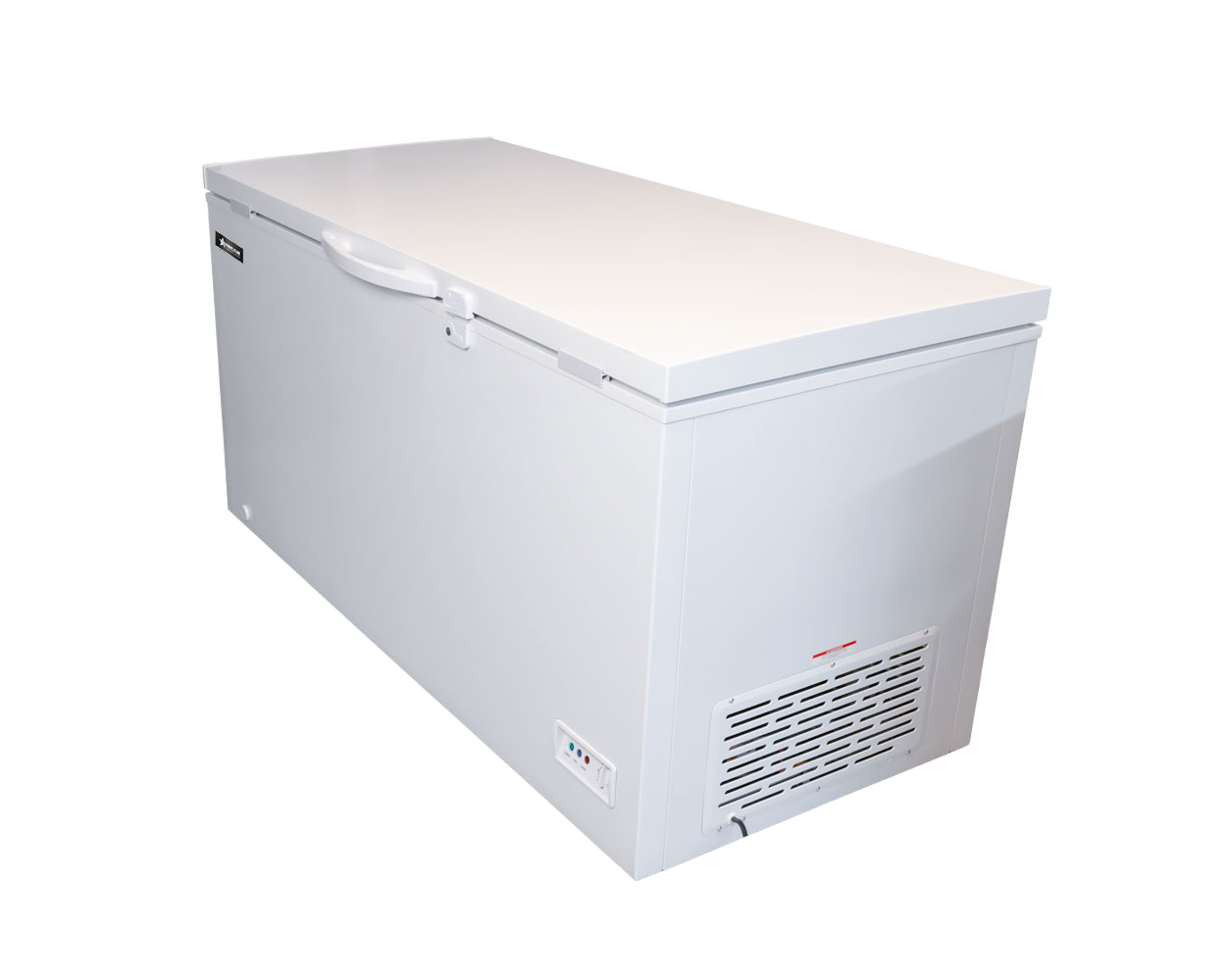 Omcan FR-CN-0445 60 In. Chest Freezer, Solid Flat Top, 15.3 Cu. Ft., Hinged Lid with Lock