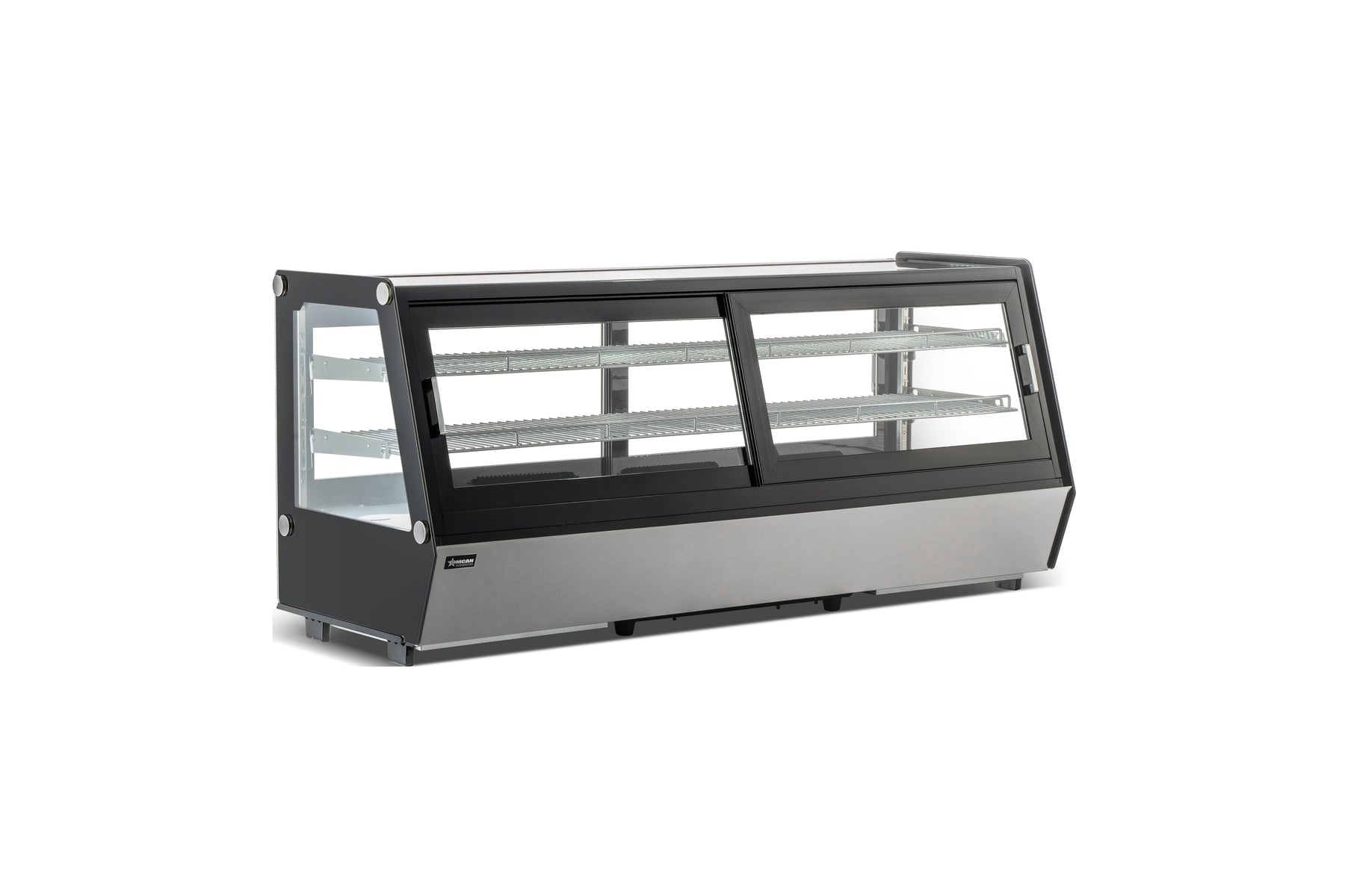 Omcan RE-CN-250-1 60 In. Countertop Self-Service Refrigerated Display Case, 227L
