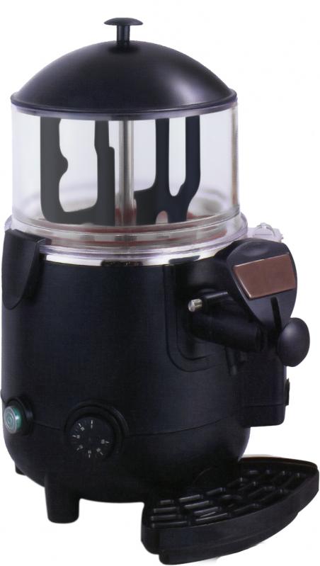 Omcan DI-CN-0005 16 In. Hot Chocolate Dispenser, 5L (1.3 Gal), Bain-Marie Heating, Continuous Stirring