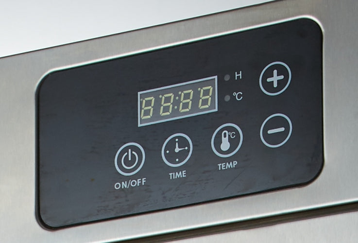 Omcan CE-CN-0016-E 16-Tray Stainless Steel Food Dehydrator, Digital Control, 1,500W