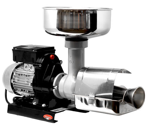 Omcan TS-IT-0110-M Electric Tomato Squeezer, 300W, 110 RPM, AISI 304 Stainless Steel, Meat Grinder Attachment Available