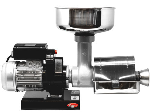 Omcan TS-IT-0110-M Electric Tomato Squeezer, 300W, 110 RPM, AISI 304 Stainless Steel, Meat Grinder Attachment Available