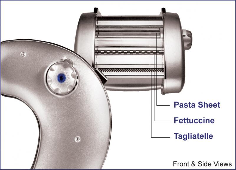 Omcan PM-IT-0146 11 In. Electric Pasta Sheeter, 5.75" Roller Width, 6 Thickness Settings, Safety Guard