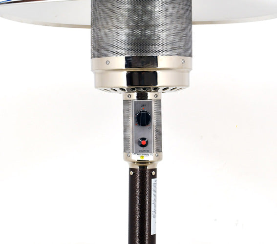 Omcan 46799 87 In. Outdoor Patio Heater, 45,000 BTU, Propane, Stainless Steel